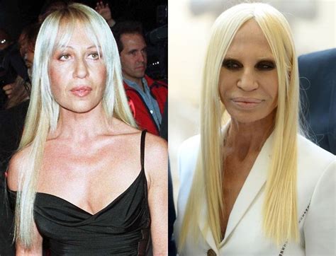 donatella versace no plastic surgery|donatella versace without make up.